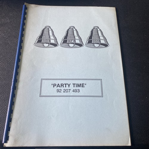 Party time game manual - party,