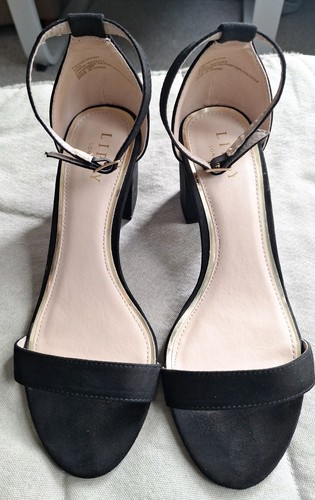 Lipsey black faux suede - black, chunky