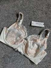 Ivory Beige Lace Non Padded
