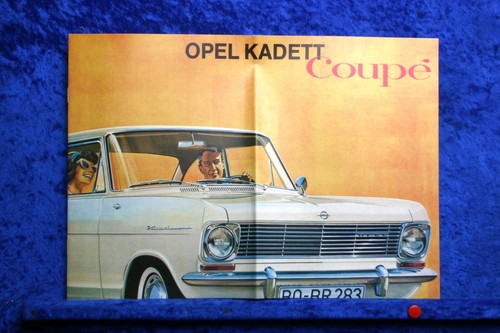 Opel kadett coupe brochure - kadett,