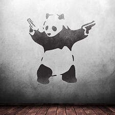 Banksy Panda Stencil -