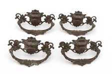 Set of 4 Victorian Bronze Lion