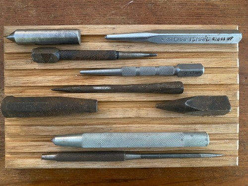 Antique vintage center punch - antique,