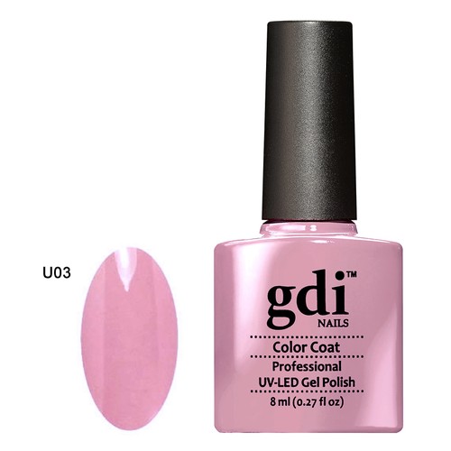 Gdi nails u03 warm rosy - nails,