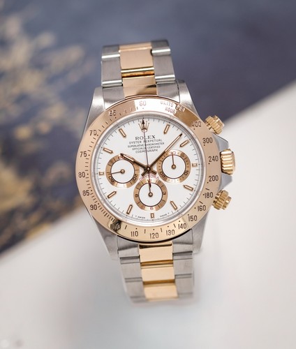 Rolex daytona 16523 white - white, dial