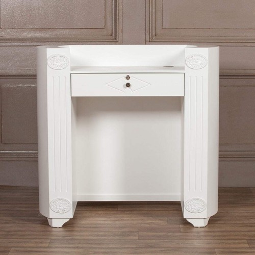 White art deco style - white, dressing