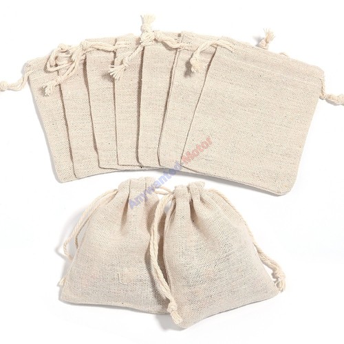 Hot 10pcs linen drawstring - hot,