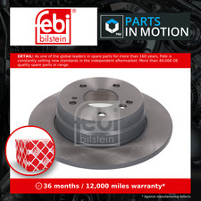 2x Brake Discs Pair Solid fits MERCEDES SLK230 R170 2.3 Rear 96 to 04 278mm Set