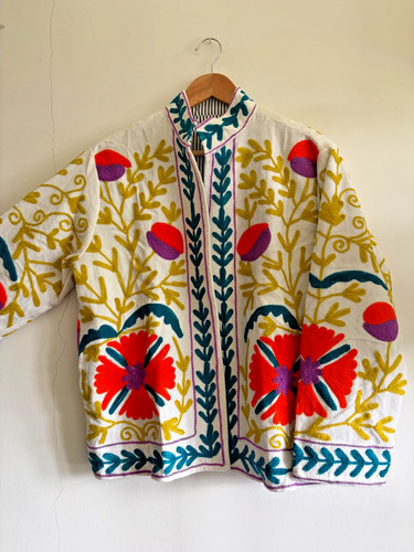 Handcrafted suzani floral - suzani,