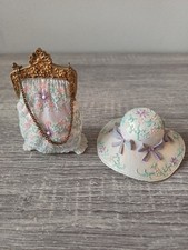 Ceramic Handbag And Matching