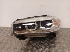BMW X6 14-19 F16 Passenger Left Bi Xenon Headlight Lamp Flood Damage 7290055