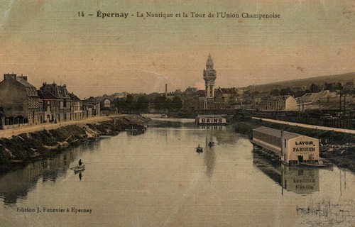 Postcard epernay marne - epernay,