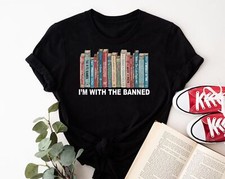 Banned Books T-Shirt Bookworm