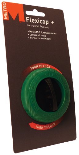Green plastic fuel filler - fuel,