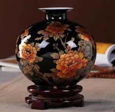 Jingdezhen Black Ceramic Vase