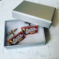 Unique WONKA BAR CUFFLINKS
