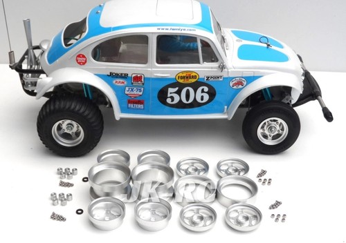 Aluminium wheels for tamiya - for,