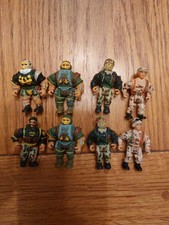Military Muscle Men X8 Vintage