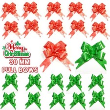Christmas Pull Bows 30mm