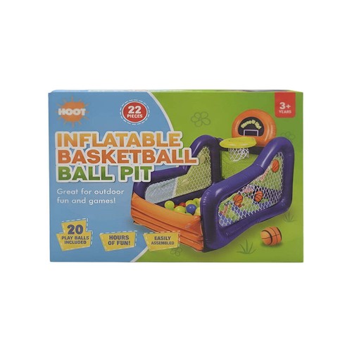 Inflatable basketball pit 22pc - inflatable,