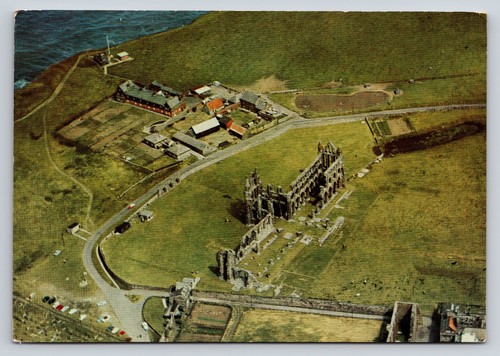 Whitby abbey yorkshire - abbey, aerial