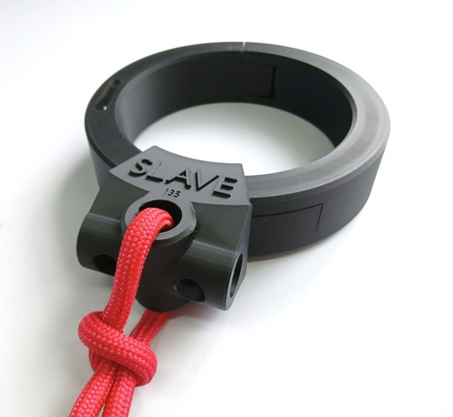 Solid bondage bdsm collar - solid,