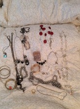 Jewellery Bundle Necklaces Earrings Bangles Sets M&S Oasis Next Etc Job Lot