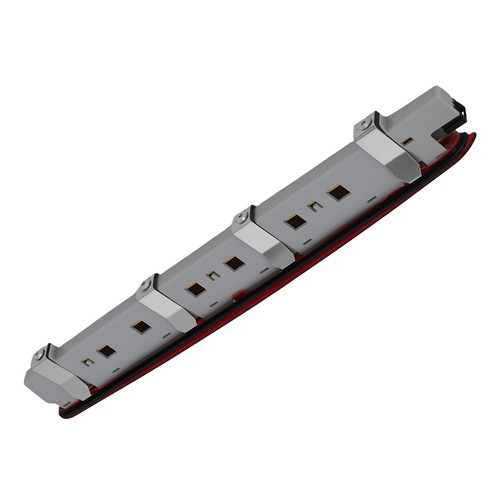 Red led rear high - led, level