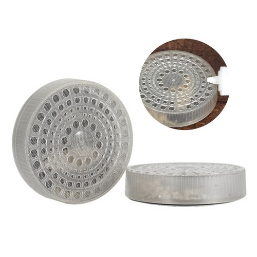 Large round crystal cigar - round,