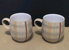 Denby Caramel Stripes Plaid