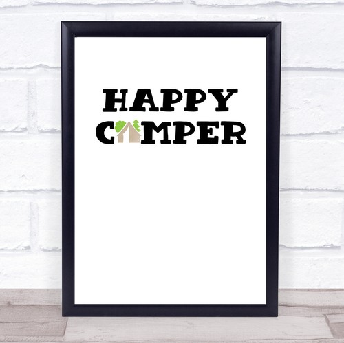 Happy camper quote - happy,
