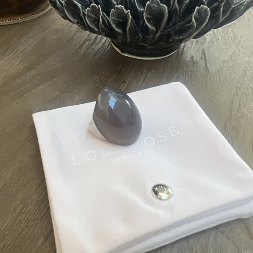 Lola rose grey agate statement - lola,