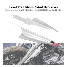 Chrome Front Fork Mount Wind