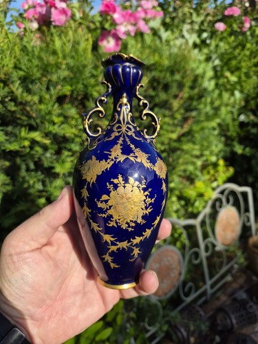 Royal crown derby cobalt blue - crown,