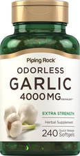 Piping rock odorless garlic - rock,