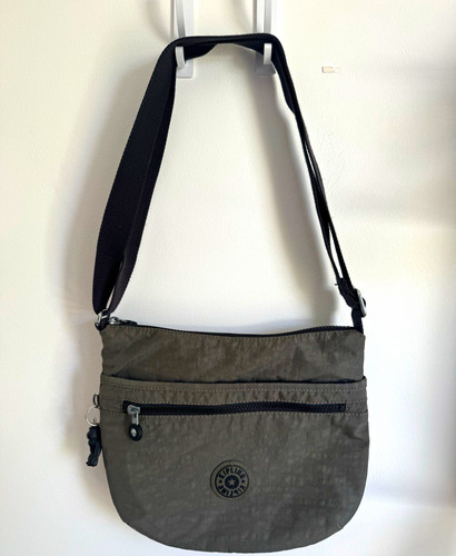 Kipling grey nylon medium - kipling,