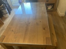 Next Rectangular Table And Bench Set