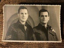 WWII RPPC Army Sergeant &