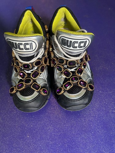 Gucci silver flashtrek - gucci,