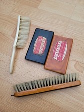 Vintage 1940s Brush Lot Hair Clothing Shoe