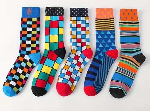 Pairs mens novelty bright - 5, of