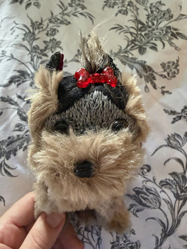 Fuzzynation yorkie wristlet - fuzzynation,