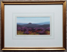 JAMES McIVER - DARTMOOR c1900 -  ORIGINAL  WATERCOLOUR