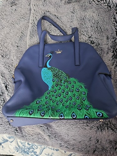 Kate spade blue leather - blue,