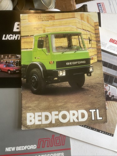 Bedford van lorry - bedford, brochures