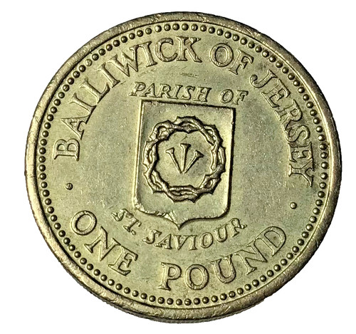 1984 pound coin parish - coin, "parish