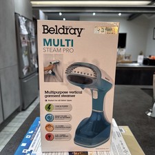Beldray BEL0815 1200W Portable Handheld Garment Clothing Steamer - Turquoise