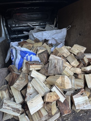 Seasoned hardwood logs - seasoned,