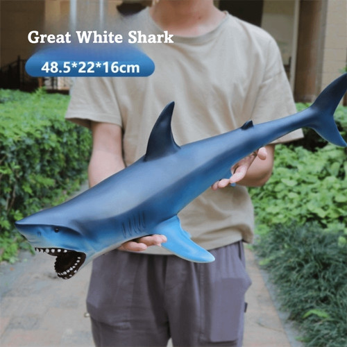 Pvc sealife shark - pvc, soft