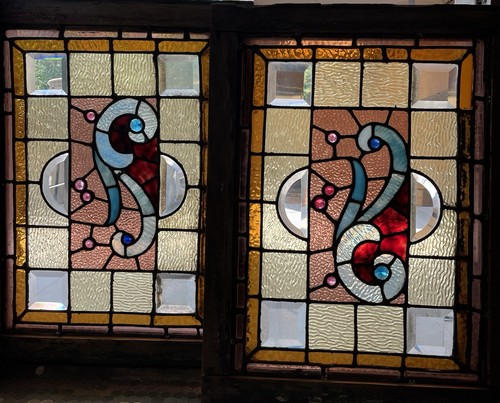 Stained glass window - glass,